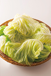 3.ざるにとる