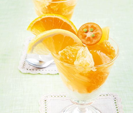 季節の柑橘のゼリーパフェ 今月のおすすめレシピ Apron