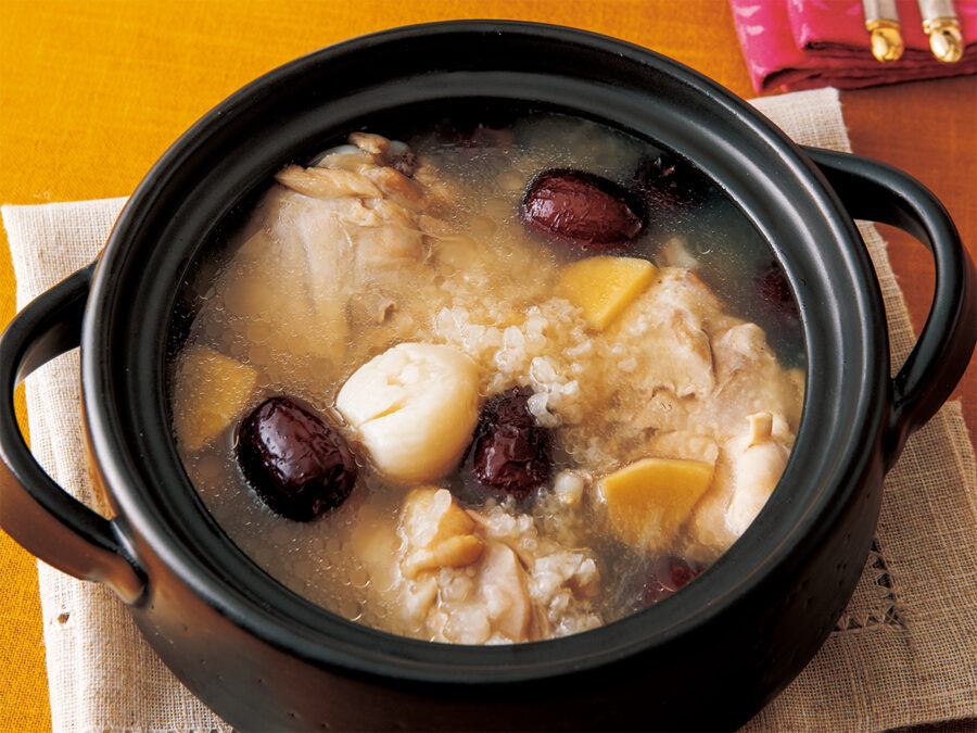 鶏もも肉の参鶏湯（サムゲタン）風 - プロのおすすめレシピ | 全農の